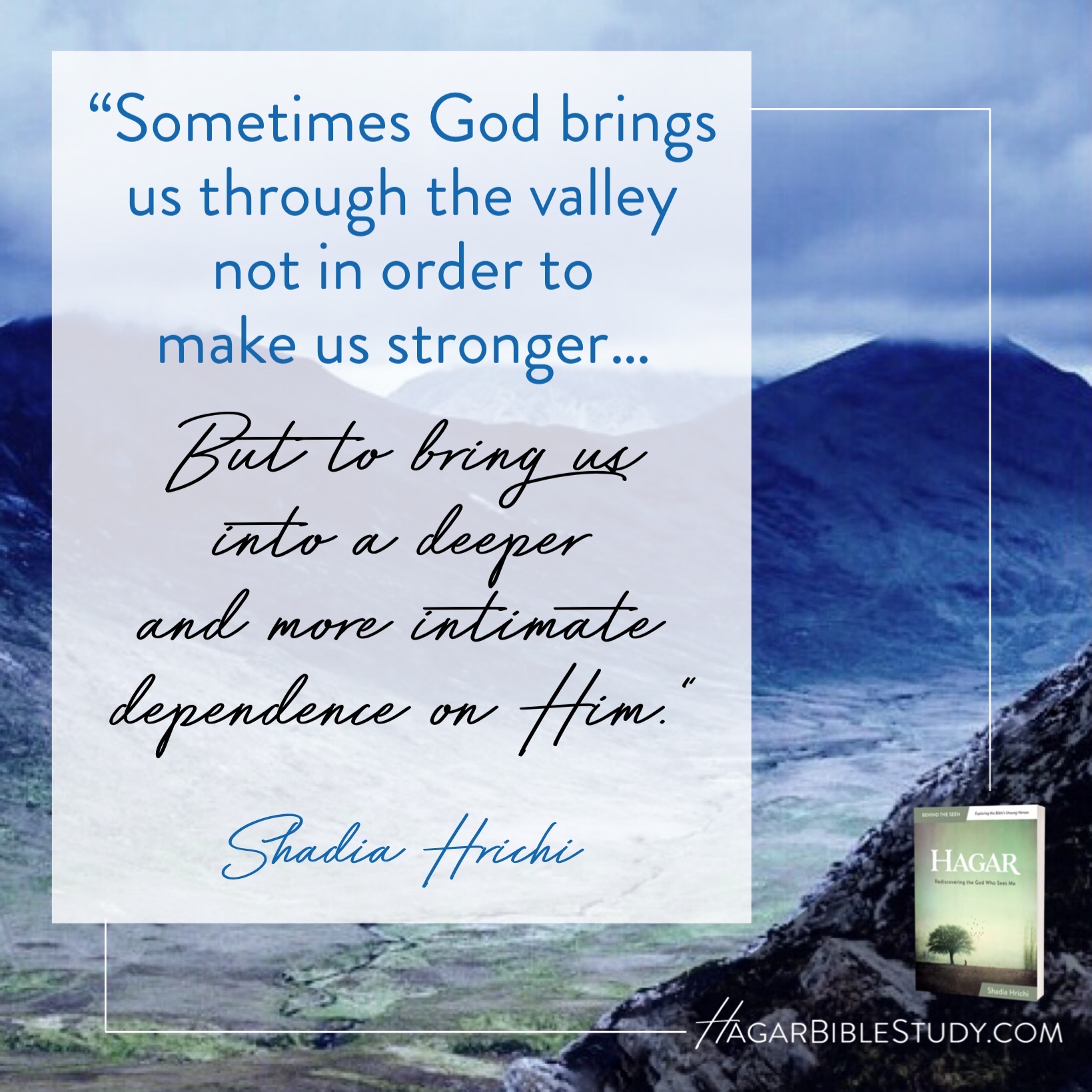 HAGAR Set Free for a Purpose (Rediscovering the God Who Sees Me)