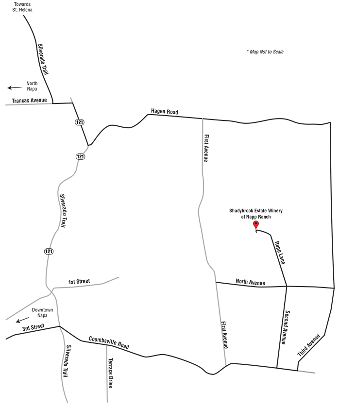 Shadybrook Estate Winery Map & Directions