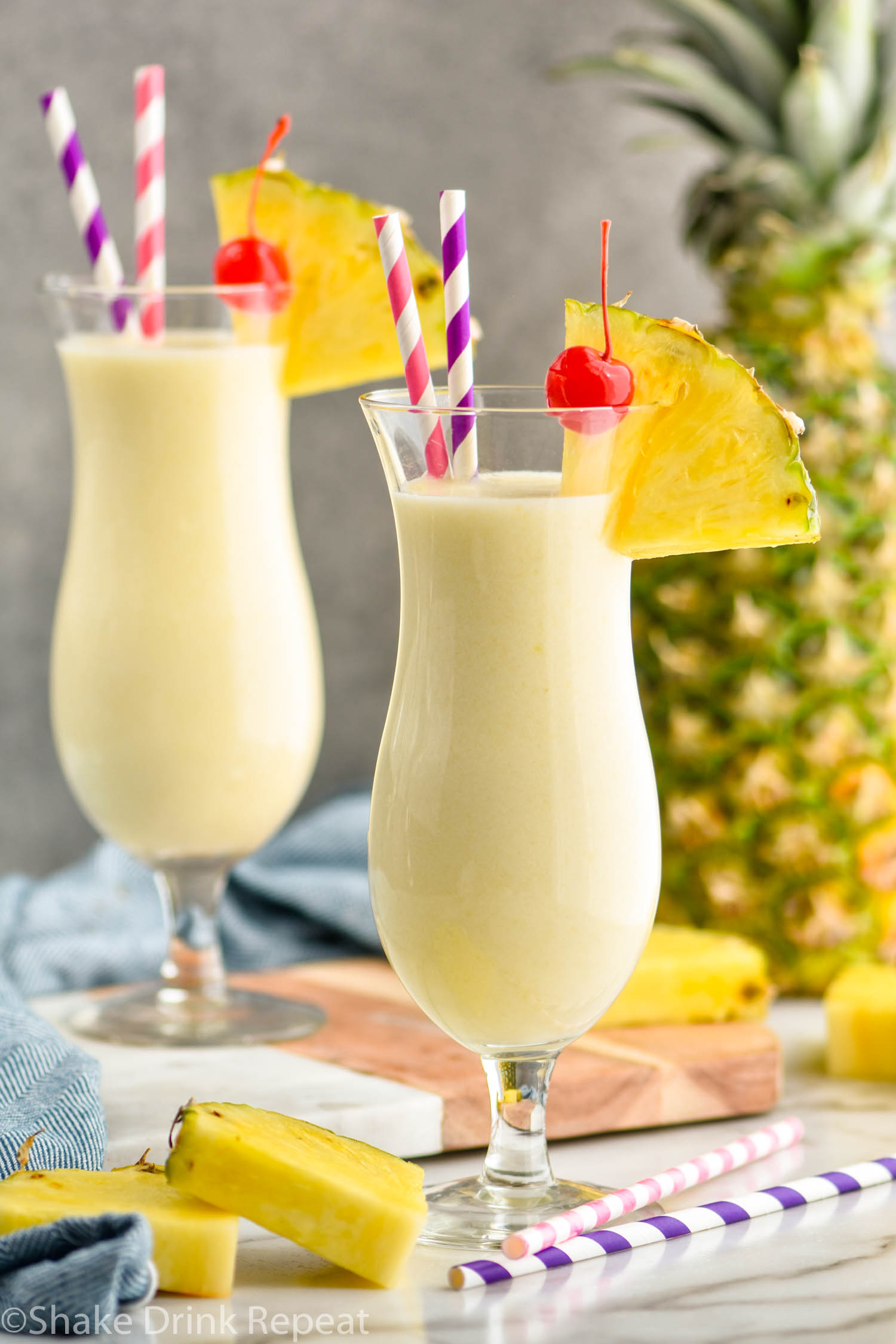 Pina Colada Shake Drink Repeat