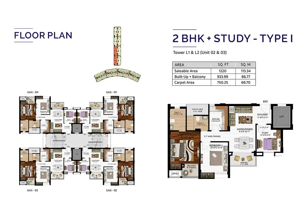 Buy 2 BHK & 3 BHK Residential Flats Near Lucknow Shalimar Mannat
