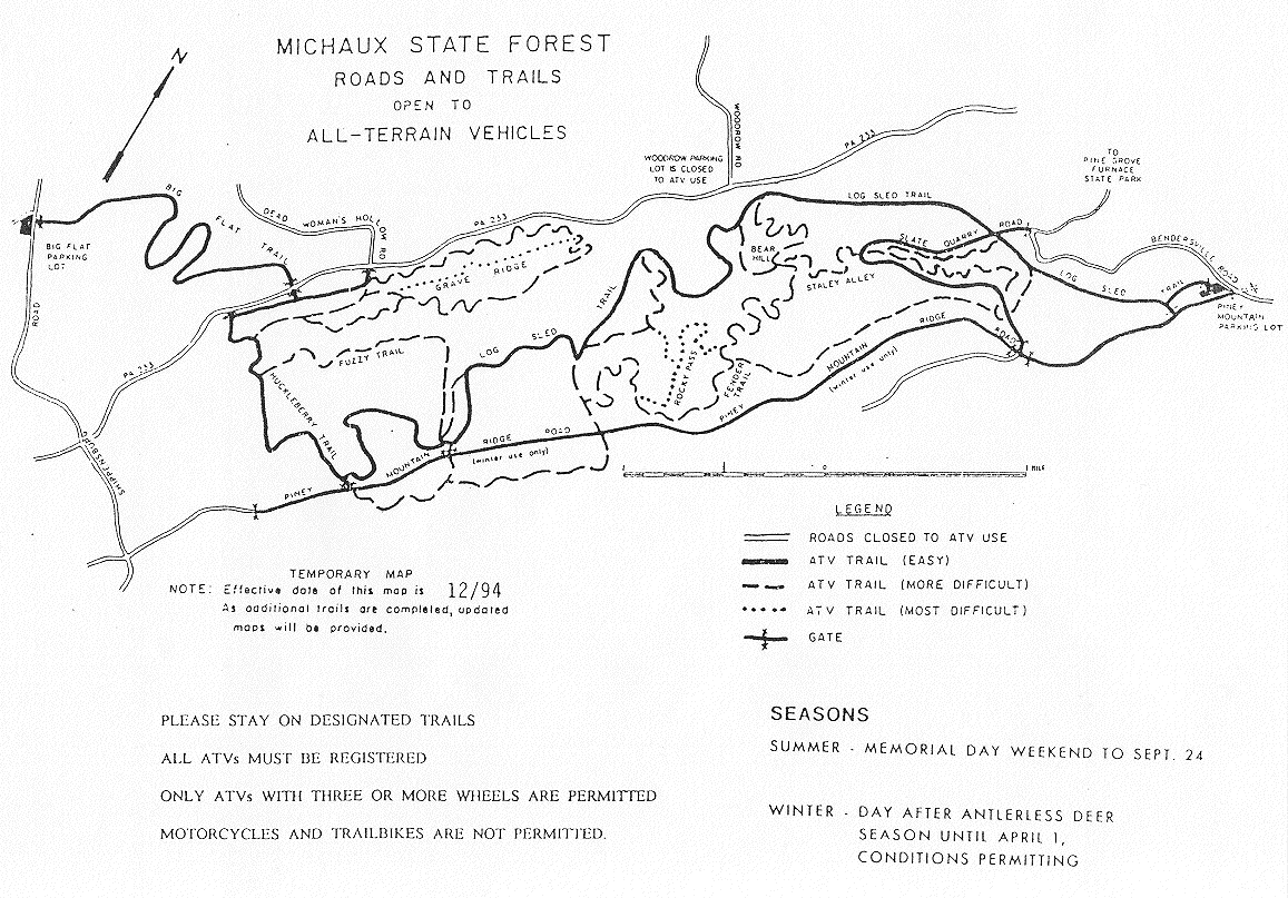 ATV Trails Located In Pennsylvania