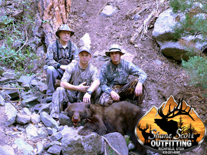 Shane Scott Outfitting Utah Guided Black Bear Hunts
