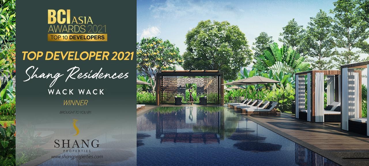 Shang Residences Wack Wack is recognized by BCI Asia Awards 2020/2021