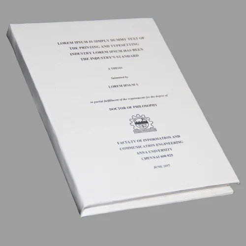 Anna University thesis print with binding Shanlax