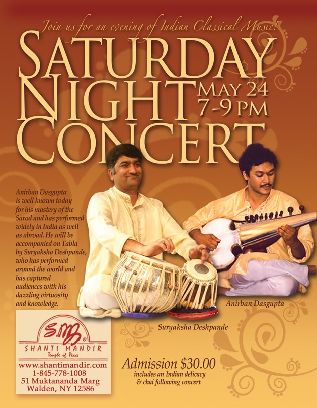 Indian Classical Music Concert Shanti Mandir