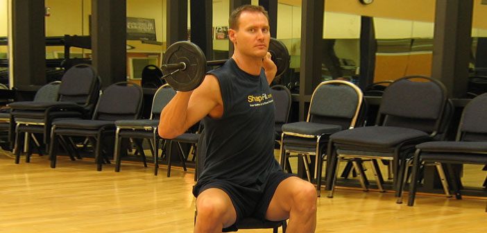 Seated Oblique Barbell Twists Abs Exercise Guide with Photos