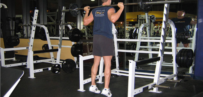 Barbell Calf Raises Calf Exercise Guide with Photos