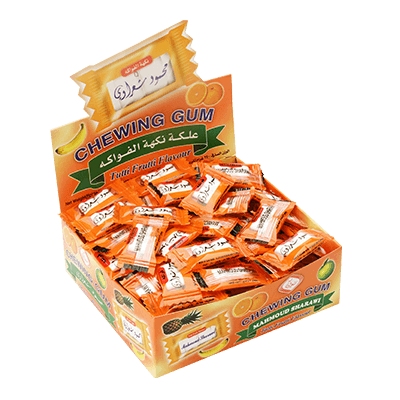 Tutti Frutti Flavour Mahmoud Sharawi Chewing Gum Factory