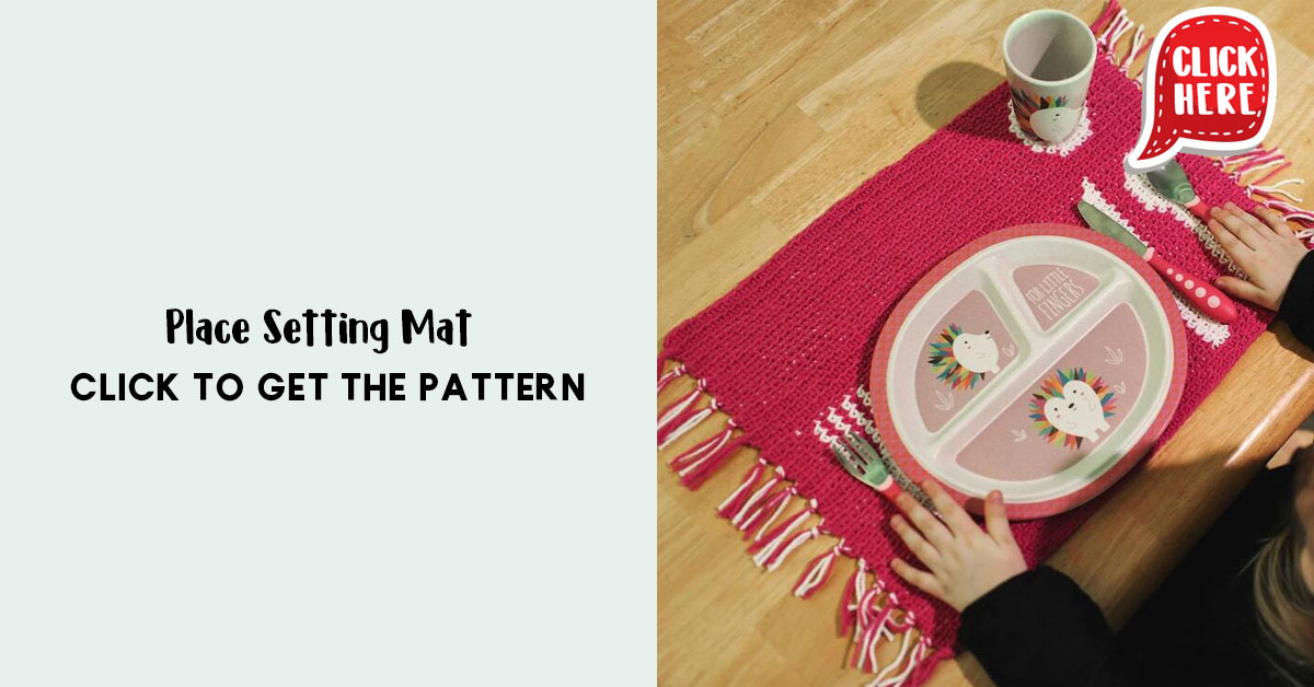 Place Setting Mat Share a Pattern
