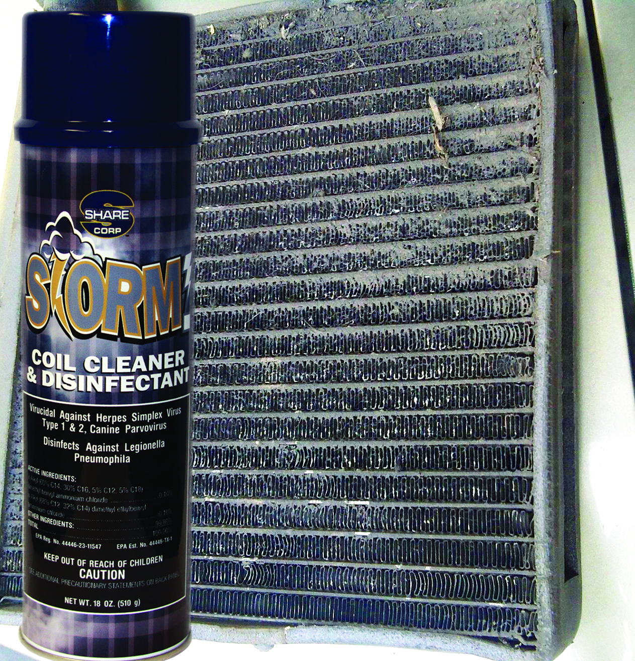 STORM! [Evaporator Coil Cleaner & Disinfectant] Share Corp