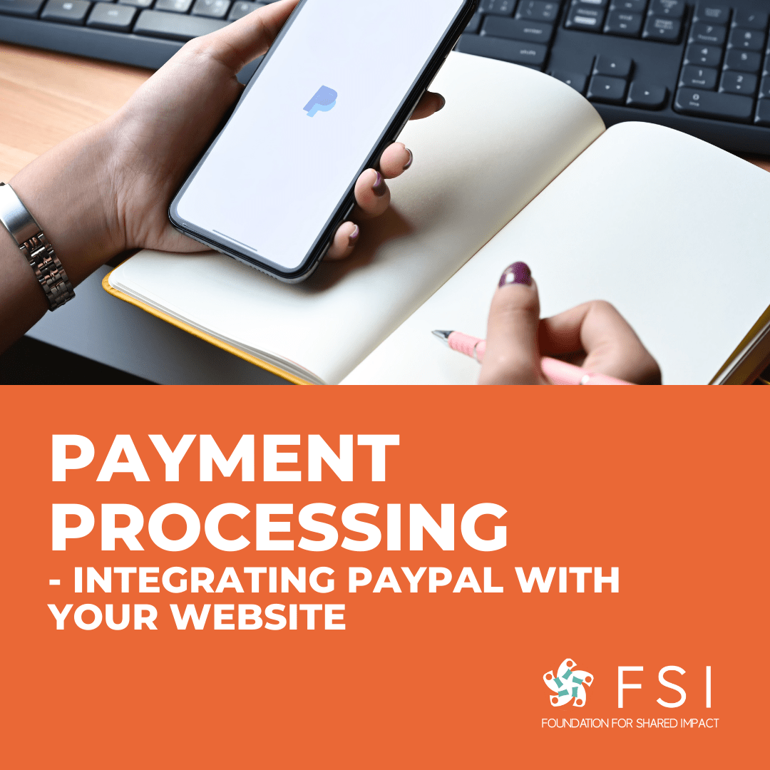 Payment Processing Integrating Paypal with your website Foundation
