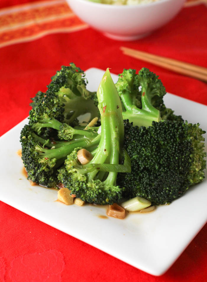 Broccoli with Ginger Garlic Sauce Shared Bounty Farm