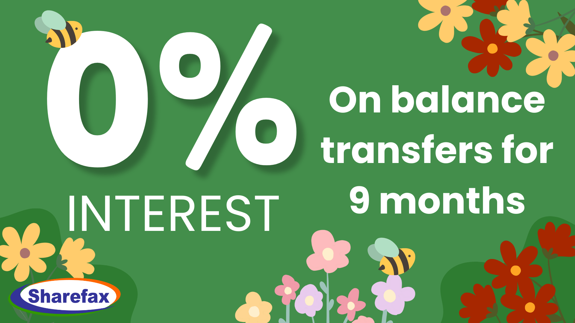 0 Balance Transfer Spring Mobile Banner Sharefax Credit Union