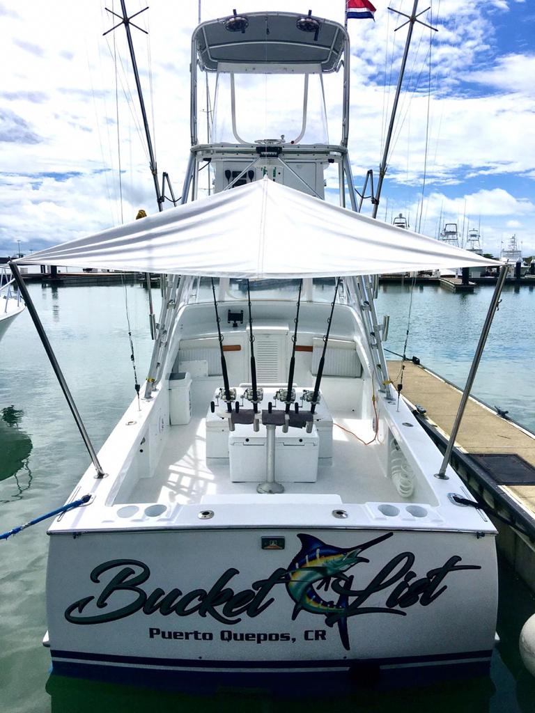 Bucket List Sportfishing 31′ Gamefisher Quepos