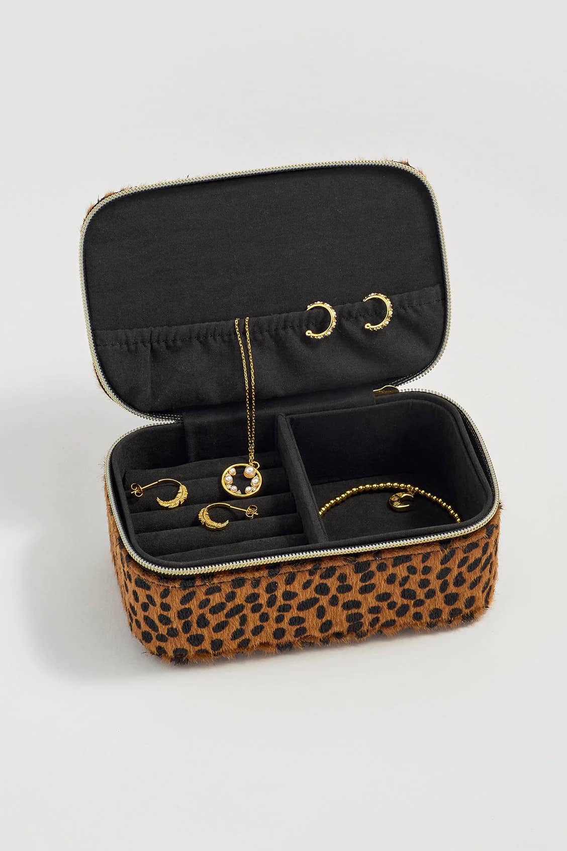 Estella Bartlett Cheetah Print Mini Jewellery Box Share Jewellers