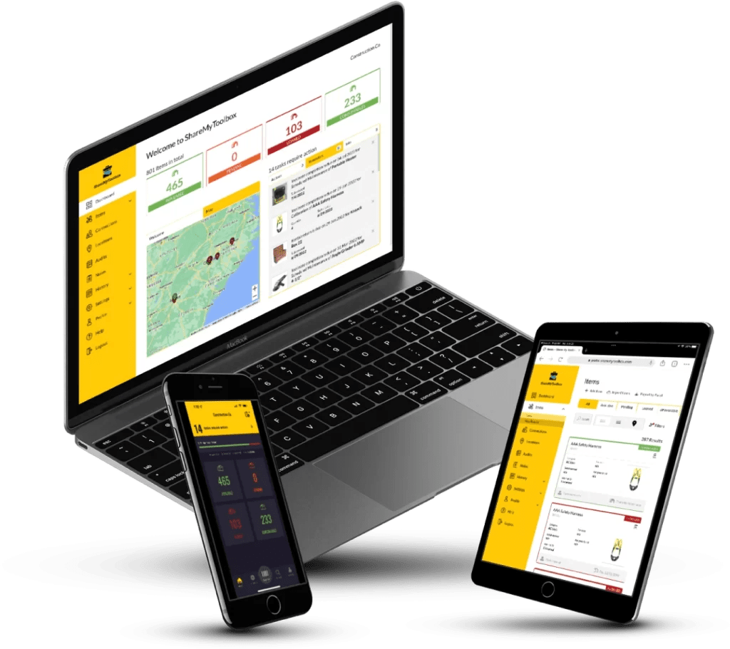 Construction Tool Tracking ShareMyToolbox Easy Tool Tracking App