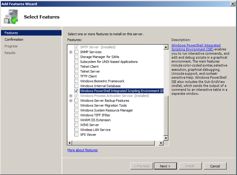 How to Install PowerShell ISE in Windows Server 2008 R2? SharePoint Diary