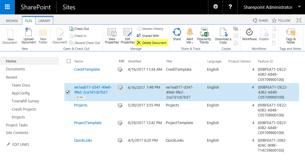 Delete List Template in SharePoint using PowerShell SharePoint Diary