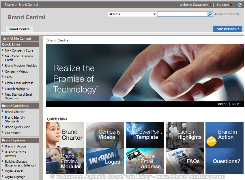 jQuery Image Rotator for SharePoint SharePoint Diary