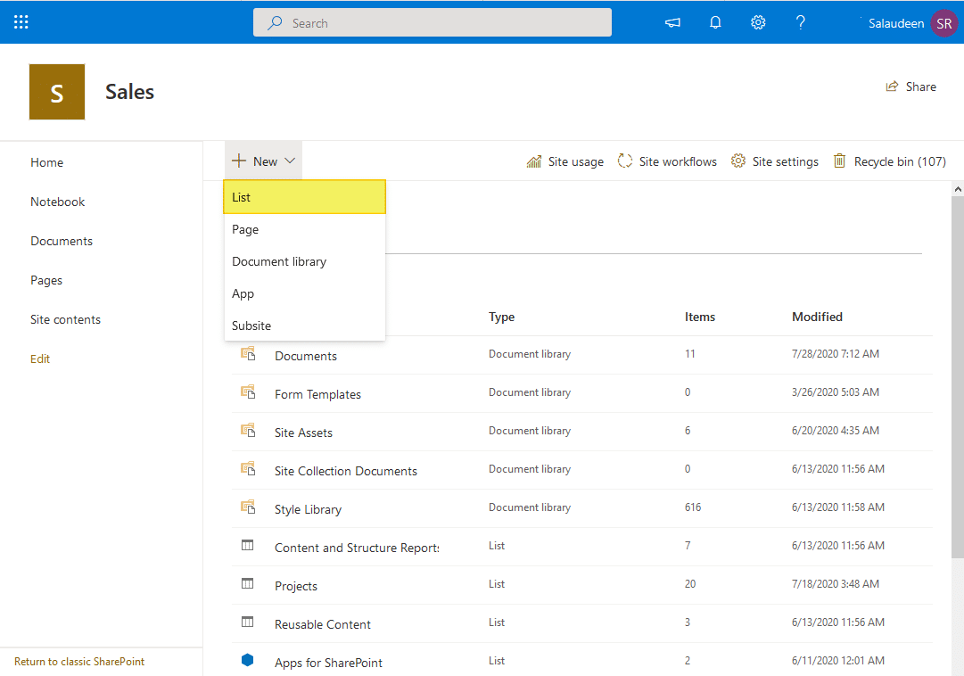 SharePoint Online Create a List using PowerShell SharePoint Diary