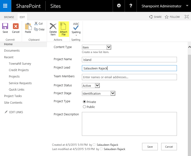 Add Attachment to List Item in SharePoint using PowerShell SharePoint