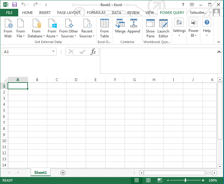 Latest version of excel power query daseeffect