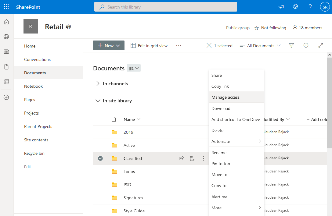 SharePoint Online Set Folder Permissions using PowerShell SharePoint