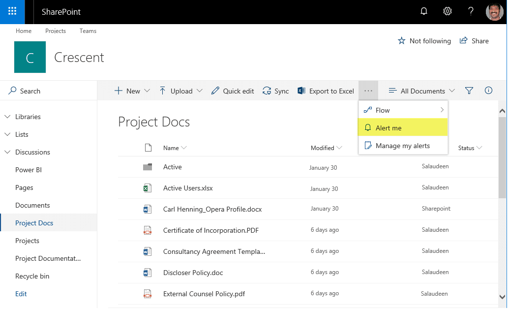 SharePoint Online Create Alerts using PowerShell SharePoint Diary