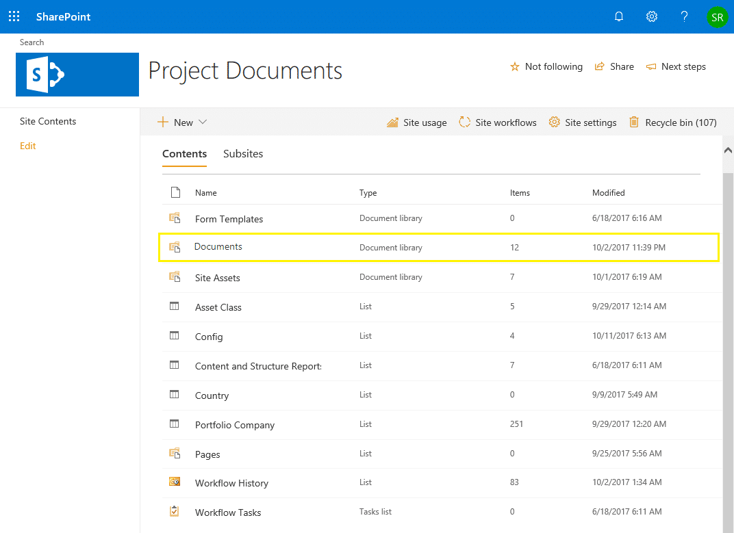 SharePoint Online Get a Document Library using PowerShell SharePoint