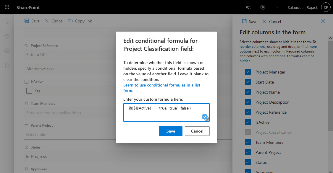 Conditional show hide in word winhooli