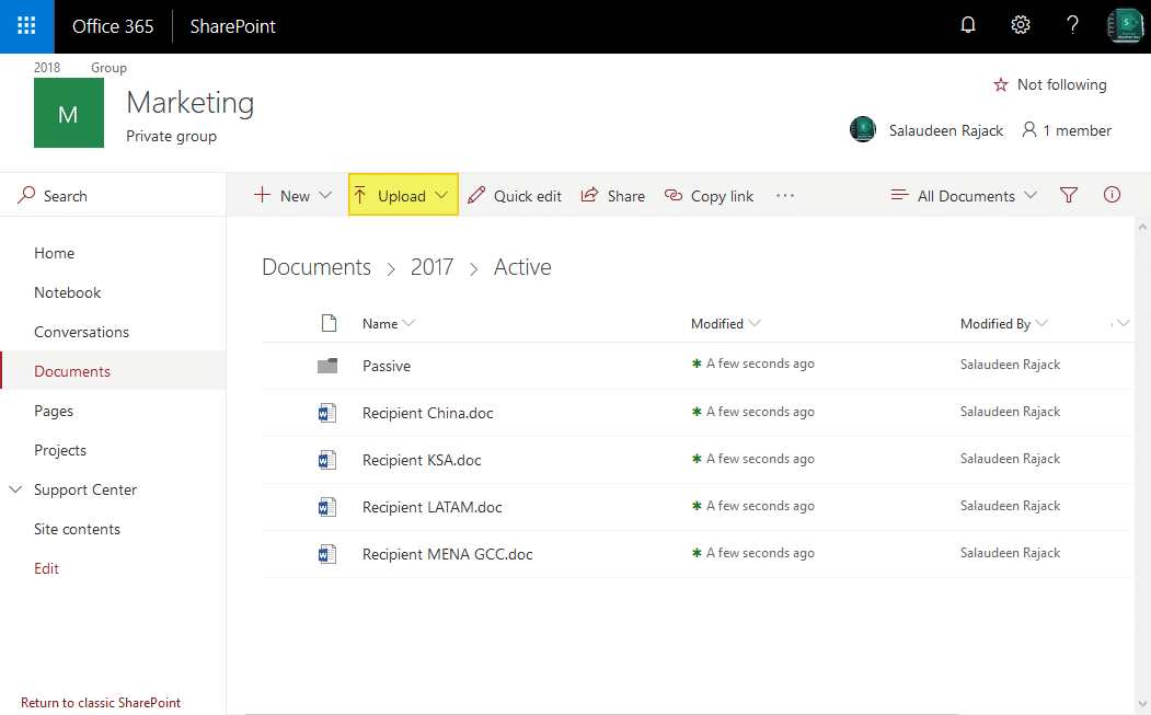 SharePoint Online Upload File to SubFolder using PowerShell