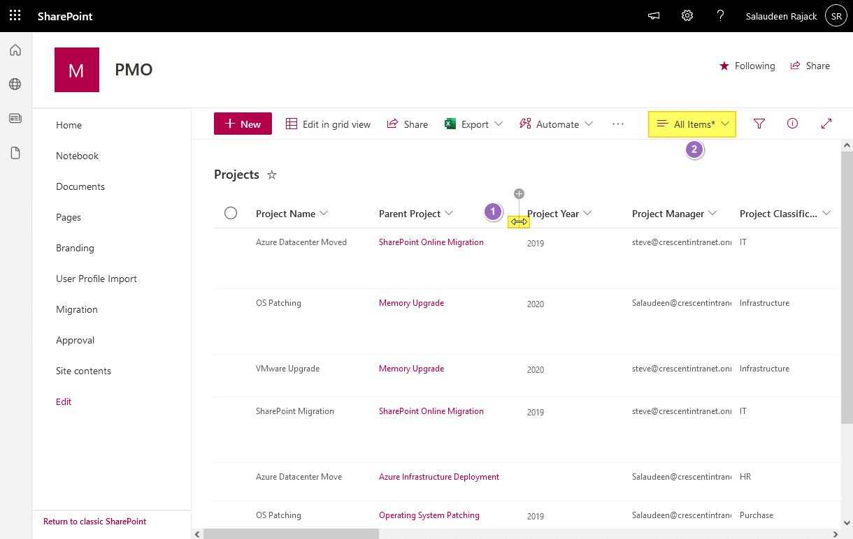 Change Column Width in SharePoint List View SharePoint Diary