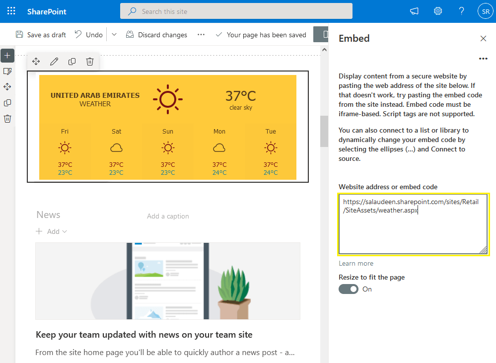 How to add HTML code in SharePoint Online Modern Page? SharePoint Diary