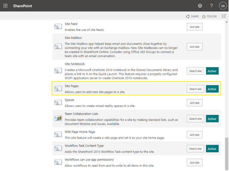 Create Site Pages Library in SharePoint Online SharePoint Diary