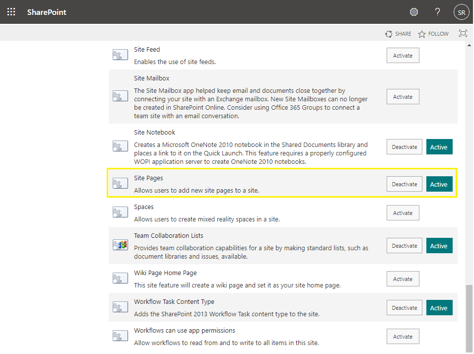 Create Site Pages Library in SharePoint Online SharePoint Diary