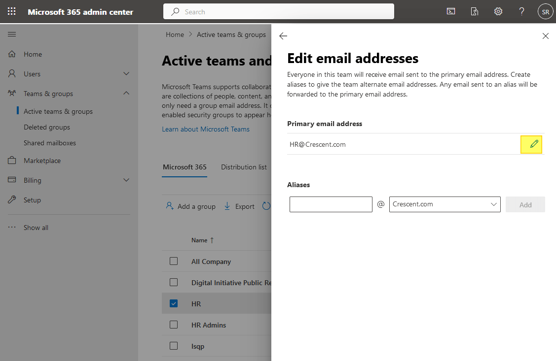 Change Office 365 Group Email Address using PowerShell SharePoint Diary