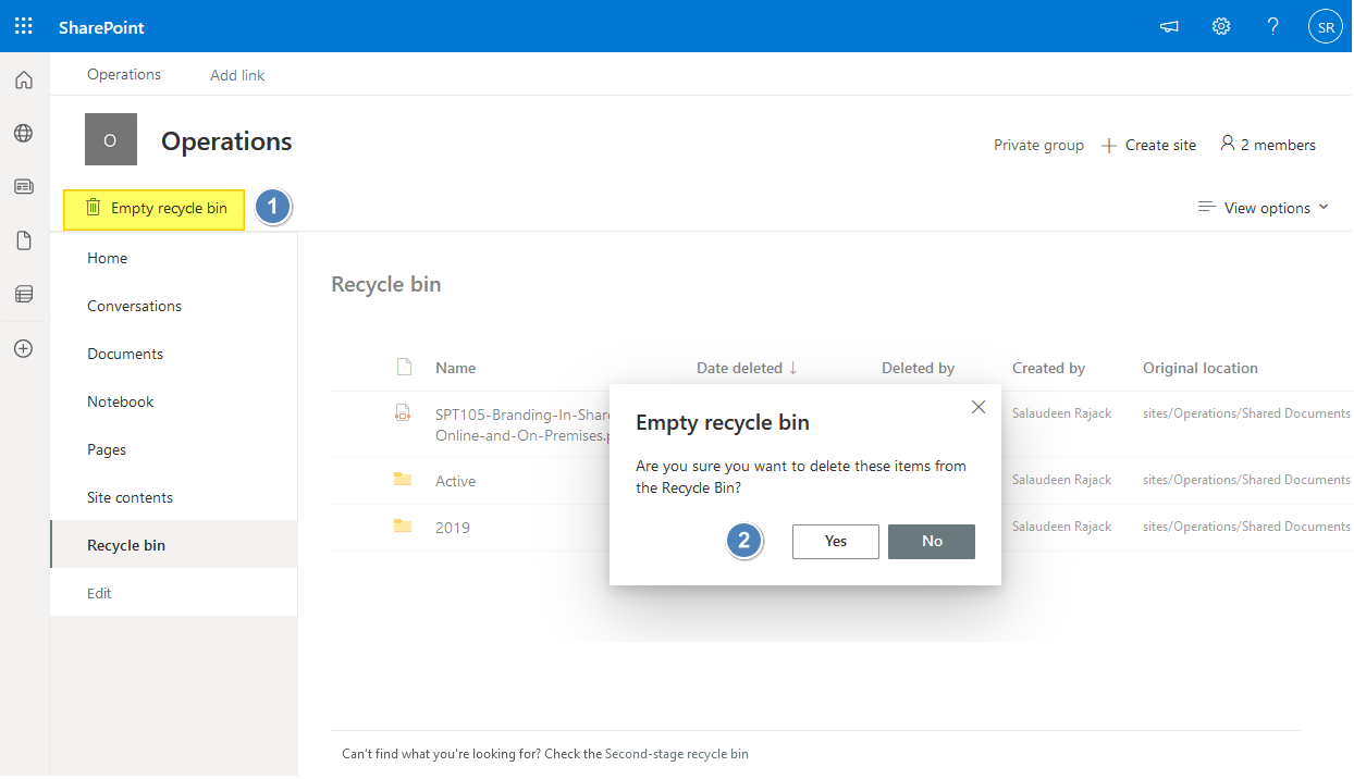 SharePoint Recycle Bin A Comprehensive Guide SharePoint Diary