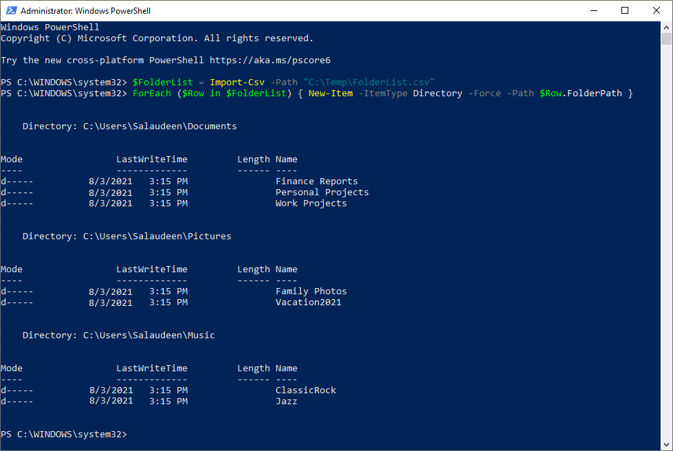 How to Create a Folder using PowerShell? SharePoint Diary
