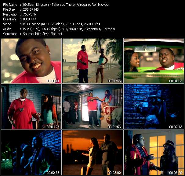 Sean Kingston Videos. Download Sean Kingston Music Video Take You There