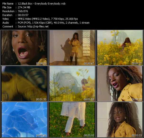 Black Box Videos. Download Black Box Music Video Everybody Everybody