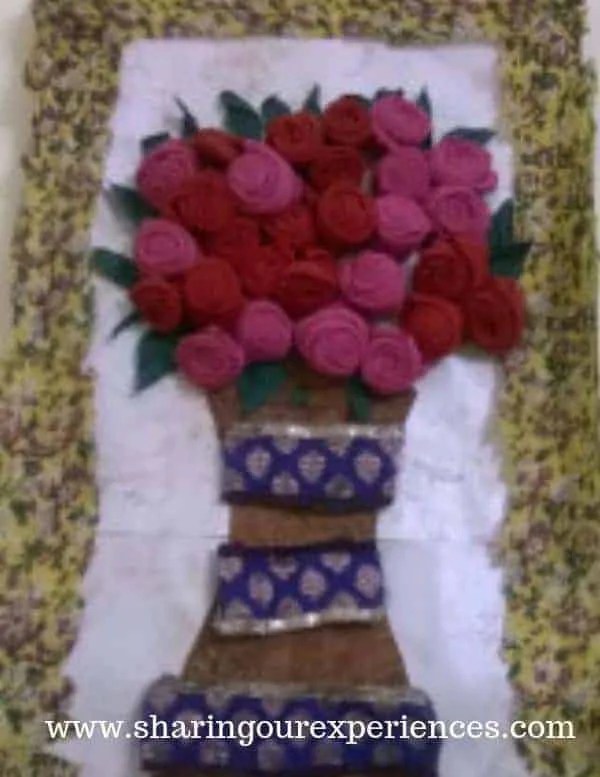 DIY Wall hanging from old clothes Sharing Our Experiences