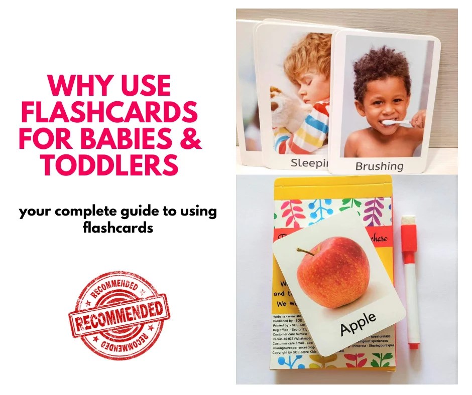 What are the benefits of flashcards for toddlers, how to use and much