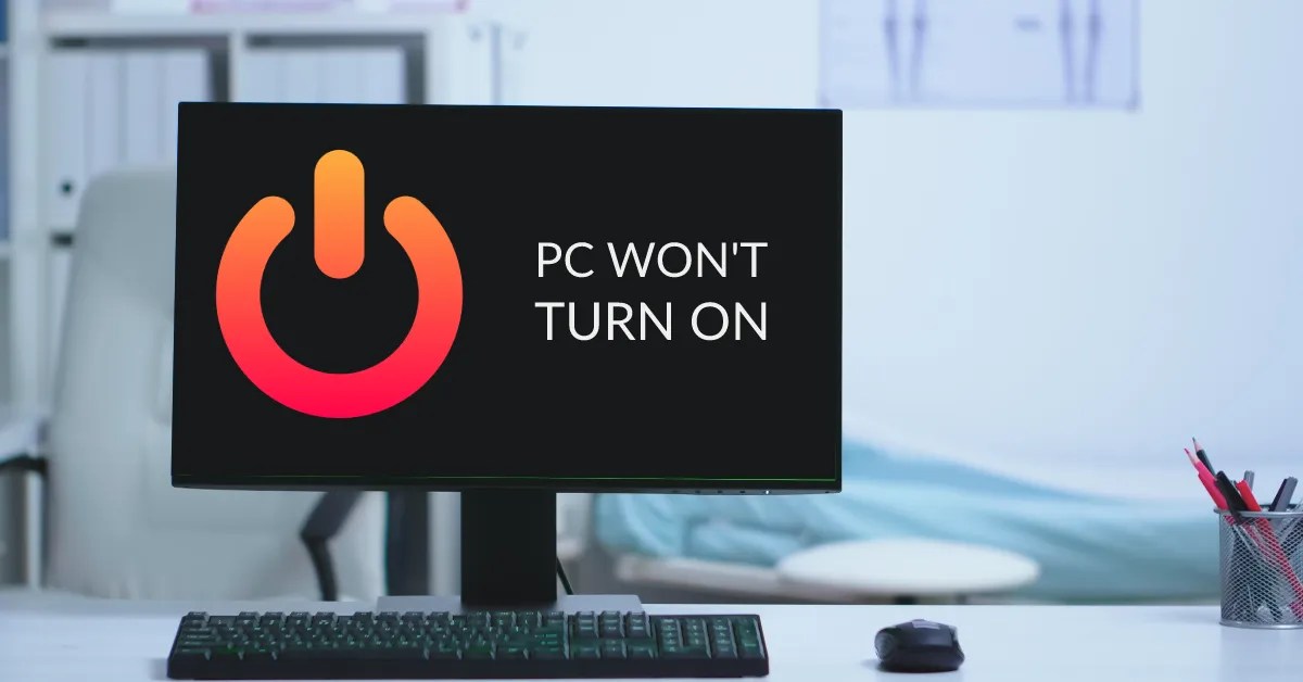 What to Do When Computer Won't Turn On But Has Power