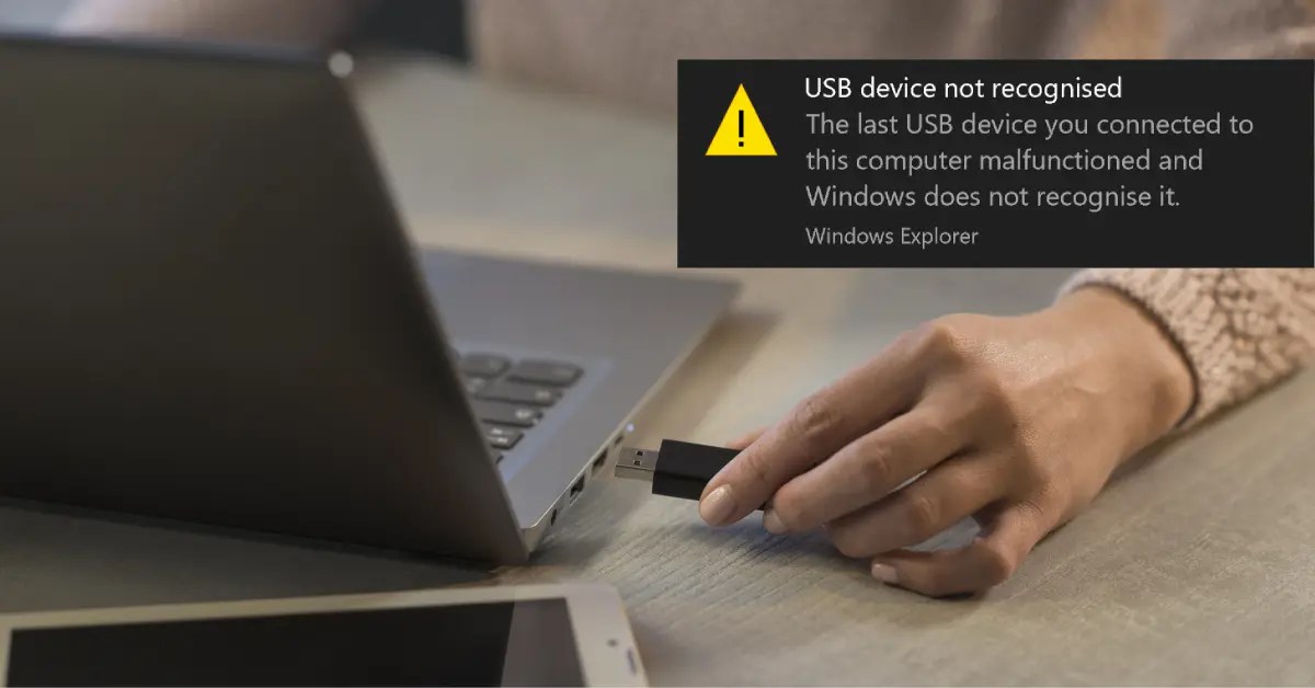 Why Does USB Device Not Recognized Keep Popping Up?