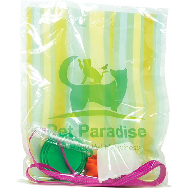 12" W x 15"H 2Sided Clear Plastic Bags