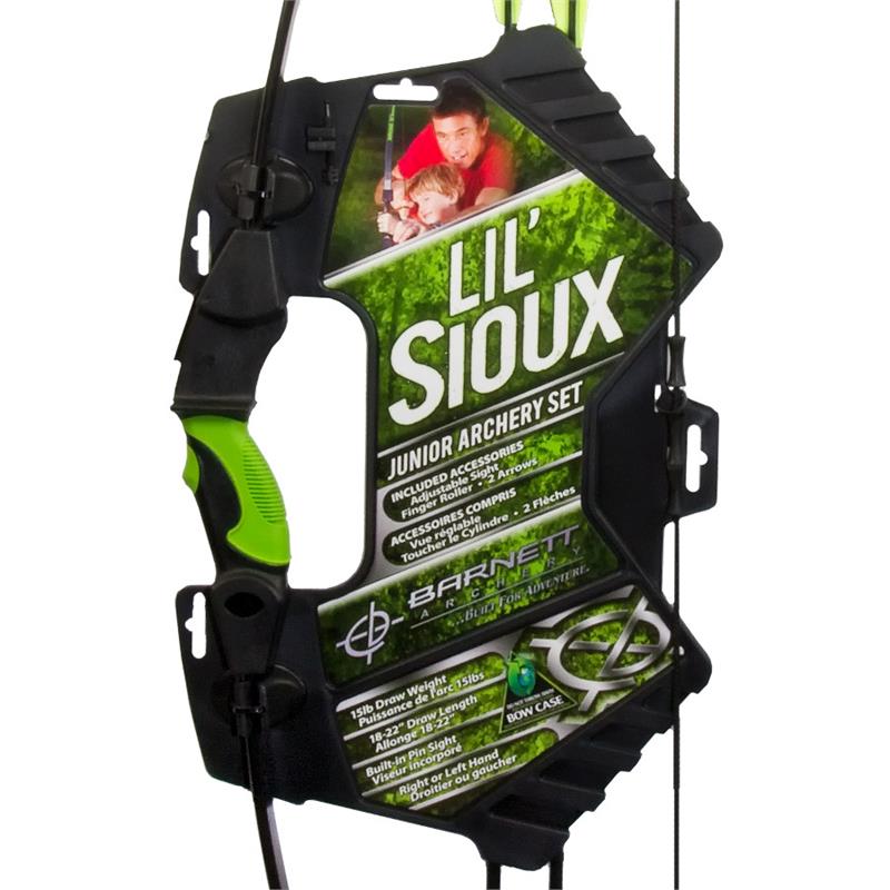 Lil Sioux Jr. Recurve Beginner's Bow & Arrow Youth K