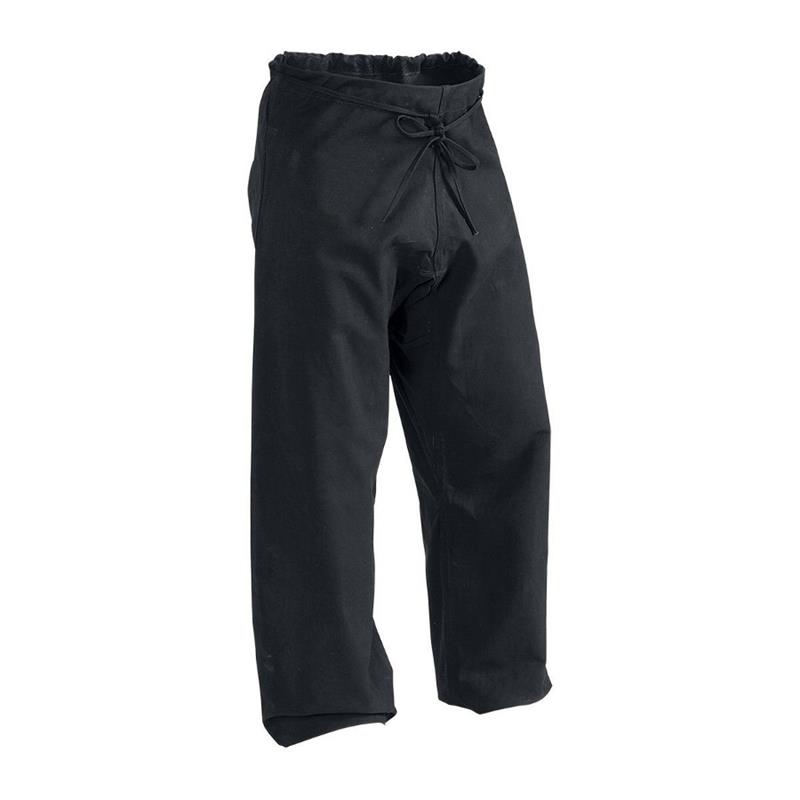 12 oz Heavy Weight Cotton Karate Pants Black Size 35E1601H