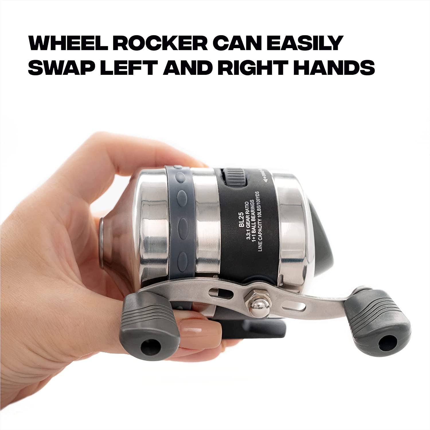 Spincast Bowfishing Reel Slingshot Bow Fishing Rig, Stainles