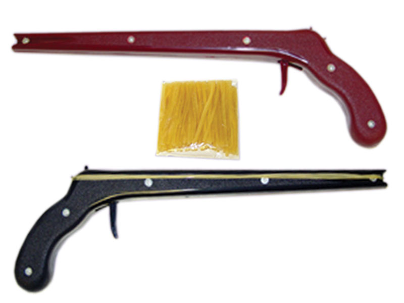Rubber Band Gun with 10 Rubber bands Bungee Shooter4M2BUNG