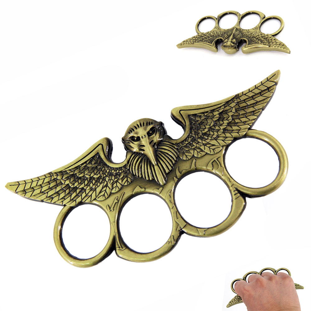 Eagle Winged Brass Knuckle Paperweight2F2SI17325COPPER